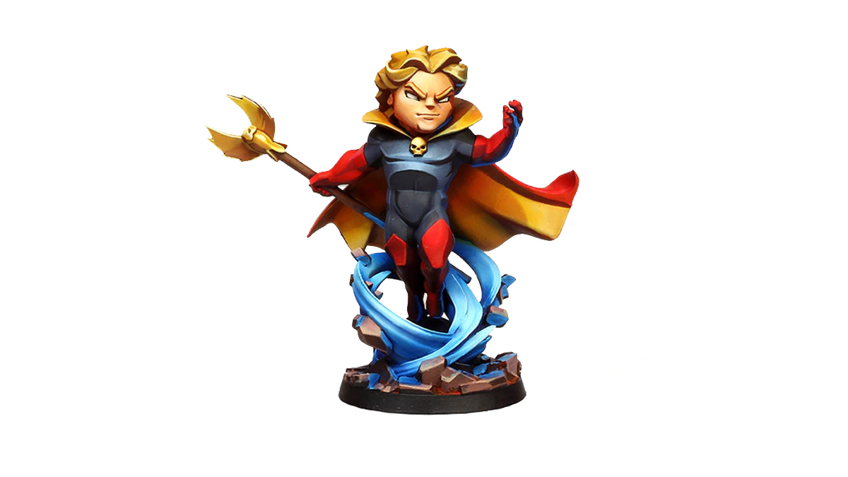 Marvel United - La miniatura di Adam Warlock dipinta da BigChild Creations